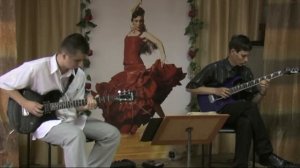 Vanessa Mae - Contradanza (electric guitar cover by A.Puzankov&M.Seleznev)