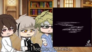 BSD react (Kunikida, Dazai, Atsushi) || Gcrv || 1/3 (Atsushi)