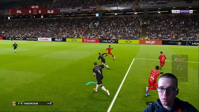 Яремчук в Бенфике | ЛЧ против Реала ! Карьера за игрока PES 2021 #3 смотреть онлайн