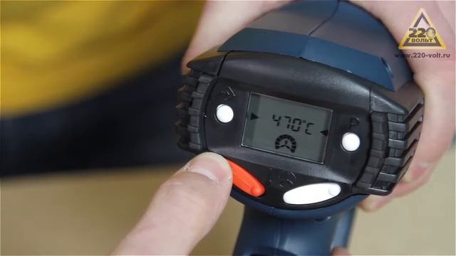 Фен технический BOSCH GHG 660 LCD смотреть онлайн