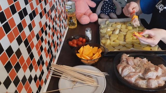 шашлыки из индейки в духовке