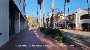 Exploring Downtown Santa Barbara, California USA Walking Tour #santabarbara #downtownsantabarbara