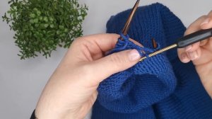 Как поднять потерявшуюся петлю. Как правильно распускать вязание.