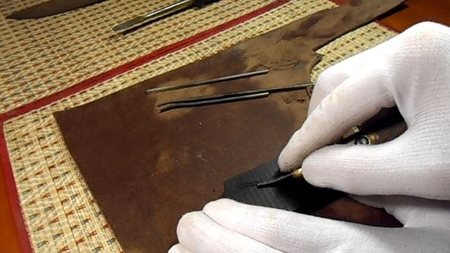 Как делать оружейную насечку, просто о сложном.
