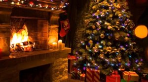 Красивое музыкальное поздравление друзей с Новым годом и Рождеством 2024