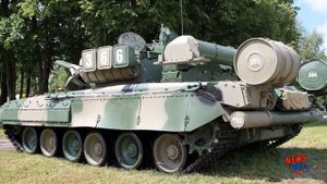 Первый в мире основной танк со встроенной противоснарядной динамической защитой