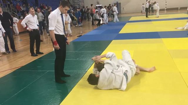 Новиков Никита 55кг (ne-waza) МО джиу-джитсу Куравское «Молодёжный» 18.03.18 смотреть онлайн