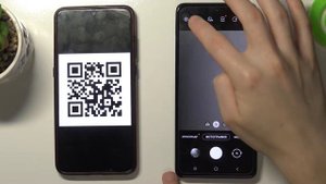 Как открыть QR код на Samsung Galaxy M52 / Сканер QR на Samsung Galaxy M52