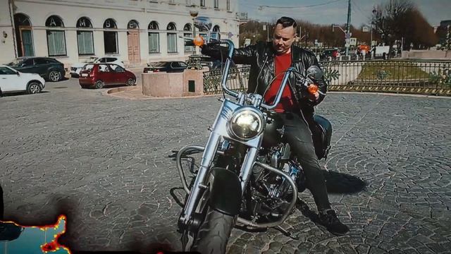 Harley-Davidson Fatboy на 103 моторе!Очень брутальный смотреть онлайн