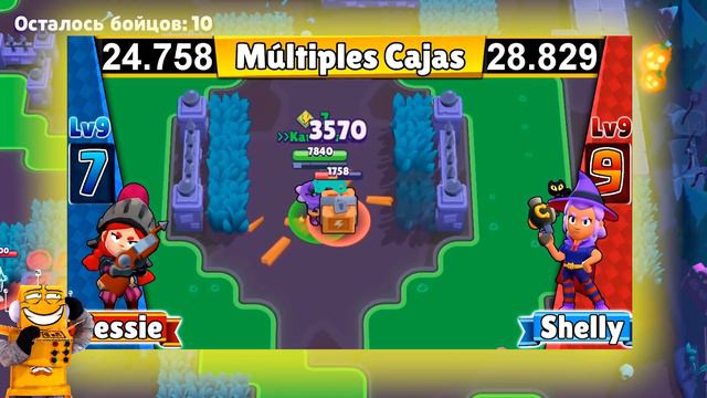 ШЕЛЛИ ВЕДЬМА ПРОТИВ ДЖЕССИ ТЁМНЫЙ РЫЦАРЬ! САМЫЙ СИЛЬНЫЙ ПЕРСОНАЖ BRAWL STARS смотреть онлайн