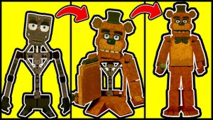 Как СОБРАТЬ АНИМАТРОНИКА В Майнкрафт ? МАЙНКРАФТ фнаф пять ночей с фредди майнкрафт fnaf minecraft