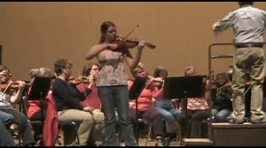 Emily Reeves; Korngold Violin Concerto in D, 1st movement