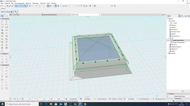 2021 03 04 archicad группа ПП42-2 Как удалить ненужные линии с библиотечного элемента.