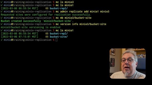 MinIO Object Management: Replication Lab Part II смотреть онлайн