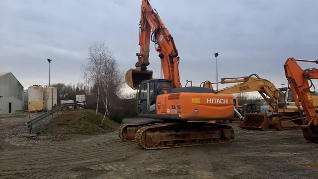 Гусеничный экскаватор Hitachi ZX280 едет в Украину смотреть онлайн
