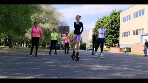 Kangoo Jumps Liepaja team, NEW RECORD, Связка из 10 квадратов / июнь /2021
