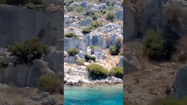 Затопленный город Средиземного моря. Остров священных коз.