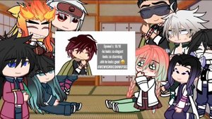Hashiras react to Tanjiro tries on the Hashira's uniform!
