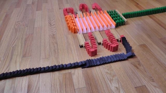 31 UNREAL Domino Tricks! (10,000 Dominoes)