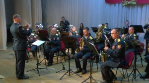 Бетховен, Финал симфонии №5. Военный оркестр п/у А.Татаурова