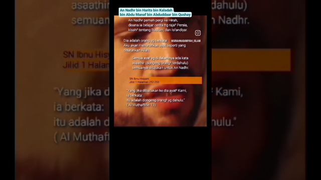 151 - An Nadhr bin Harits mengklaim akan menurunkan ayat seperti yang Allah turunkan