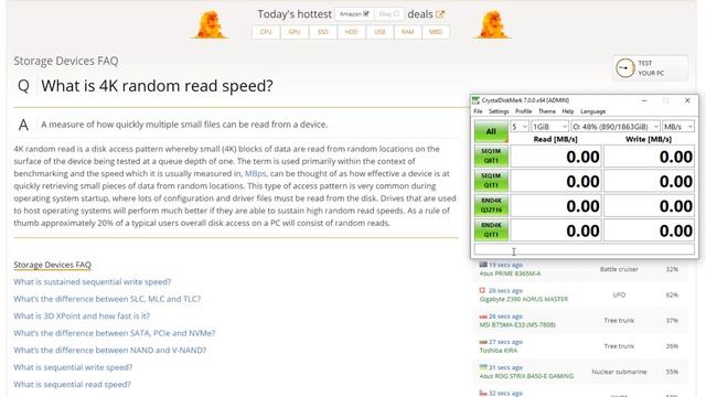 SSD vs HDD vs USB & how to Test The Speed Of Your Hard Drive смотреть онлайн