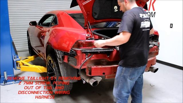 Installation for the 2014-2015 Non-RS Camaro Taillights смотреть онлайн