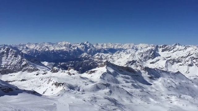 Zermatt-Cervinia Matterhorn Panorama view смотреть онлайн