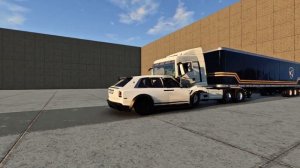 CRASH TEST | Rolls Royce Vs Man ? 200 KM/H ? #beamngdrive