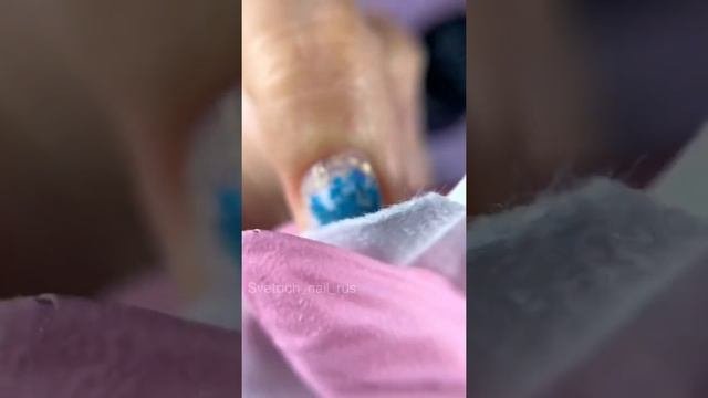 Как крепить сухоцветы на коротких ногтях,этот способ вам понравится #nails #верхниеформы #nailart