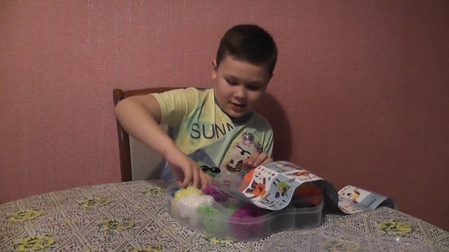 Конструктор Пушистый шарик, Вязкий конструктор, Банчемс смотреть онлайн