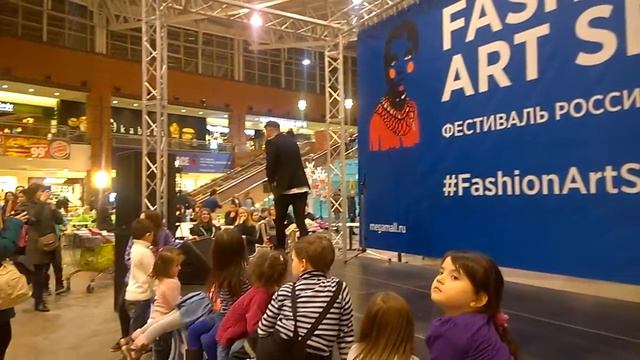 Красива сильно Маркус Рива Fashion Art Space Мега Химки Москва 5 марта 2016 смотреть онлайн