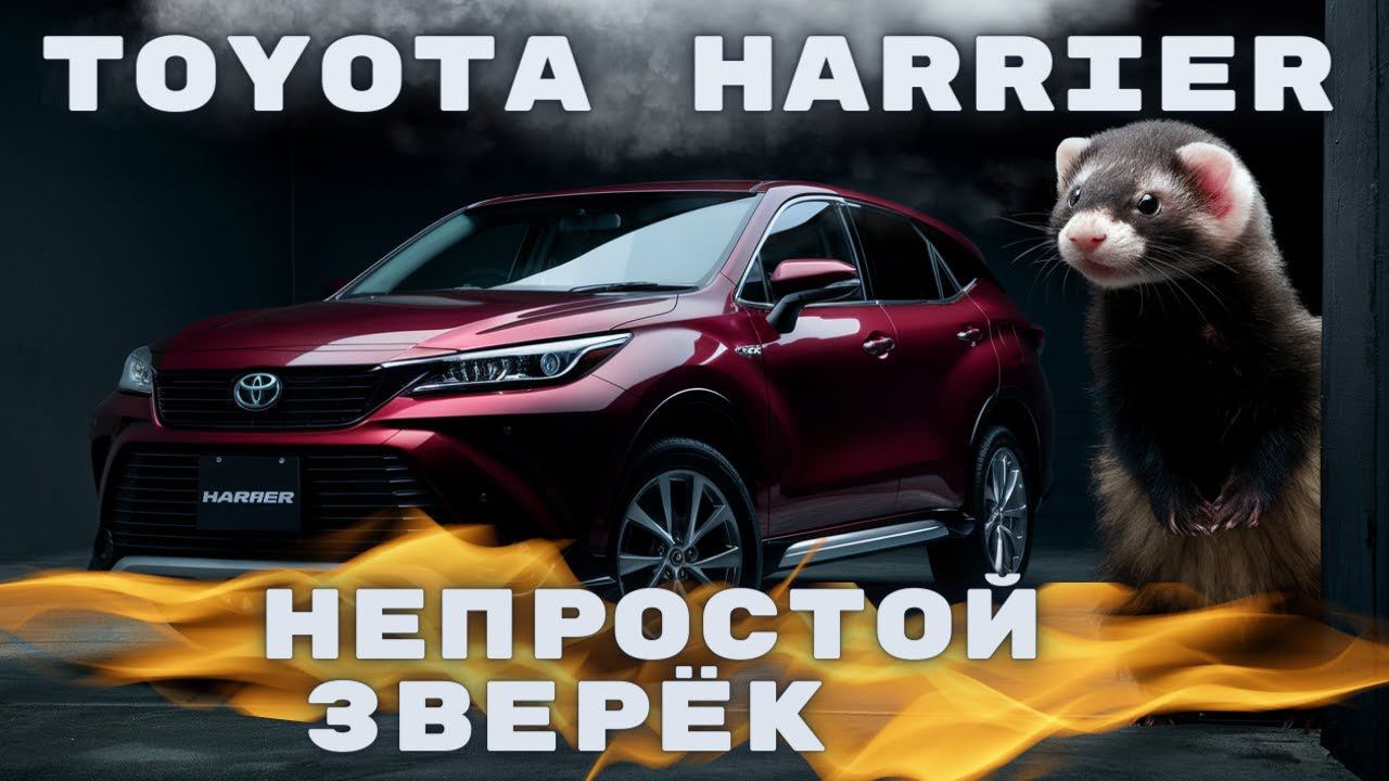 Toyota HARRIER HYBRID 4 поколение 2020г❗ САНКЦИОНКА из ЯПОНИИ❗ Новый кузов ХАРЕК 85❗
