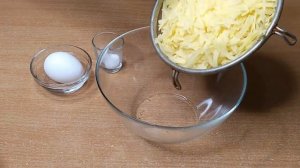 Картофельная корзиночка с курицей и грибами. Potato basket with chicken and mushrooms.