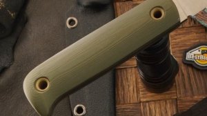 Нож Arakun Knives Финиш зеленый, сталь N690