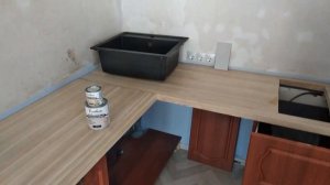 Делаем новую столешницу из натурального дерева своими руками