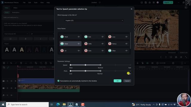 How to Use the Text-to-Speech Feature in Filmora 12 to Automatically Convert Text to Voice Over смотреть онлайн