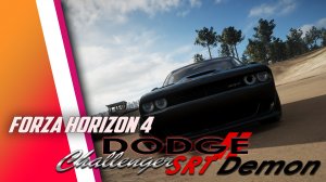 Forza Horizon 4. Dodge Challenger SRT Demon. Free driving gameplay