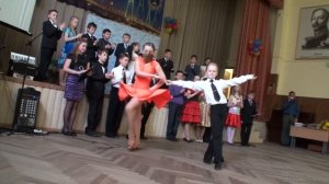 Парный детский танец на выпускном 2011 - 2