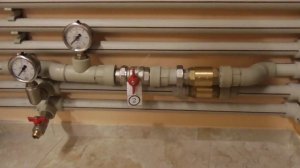 Монтаж системы водоподготовки с аэрацией воды.