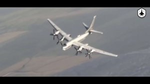 TU-95 Nuclear Bomber in Action • Ту-95 стратегический бомбардировщик в действии