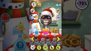 Как поднять быстро поднять уровень в игре My Talking Tom