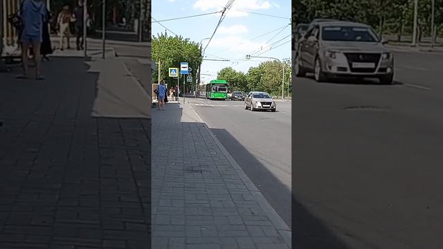 Автобус ЛиАЗ 5292.67 ( борт 8017 ) ВН 914 74 маршрут 71 | г. Челябинск