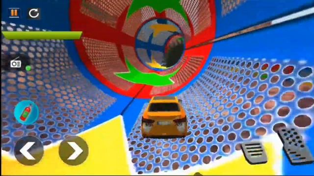 Muscle Car Stunt Mega Ramps 3D - GT Crazy Impossible Car Race Simulator - Android GamePlay #11 смотреть онлайн