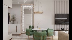 Обзор дизайн-проекта еврооднушки 45 кв.м  в Москве