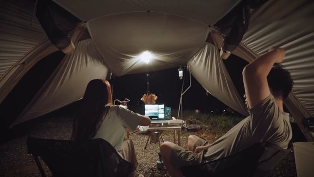 우중캠핑인데도 뷰는 끝내주는 캠핑. 근데 진흙바닥?  I 빗소리 l 폭우속 맛있는 짚불 삼겹살 l 요토플러스 l 평창