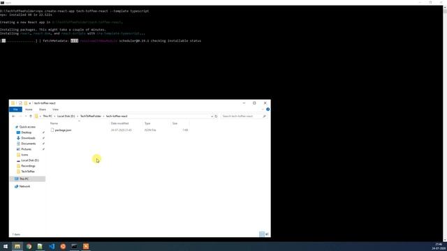 Create a Simple React TypeScript Application for Beginners | Tech Toffee смотреть онлайн