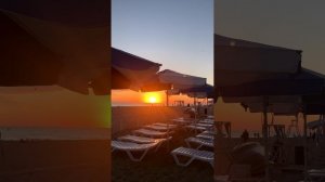 Анапа сентябрь 2022. Закаты на собственном пляже отеля Дель Мар Инн