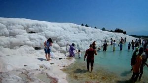 Бассейн Клеопатры. Памуккале. Турция.