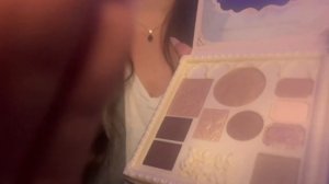 ASMR Doing your makeup fast? layered sounds (makeup onto camera) no talking